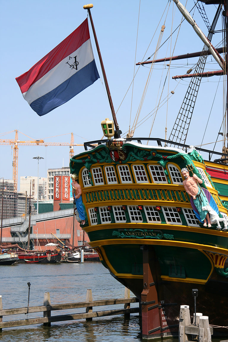 Amsterdam, Maritime Museum, Eastindiaman Amsterdam