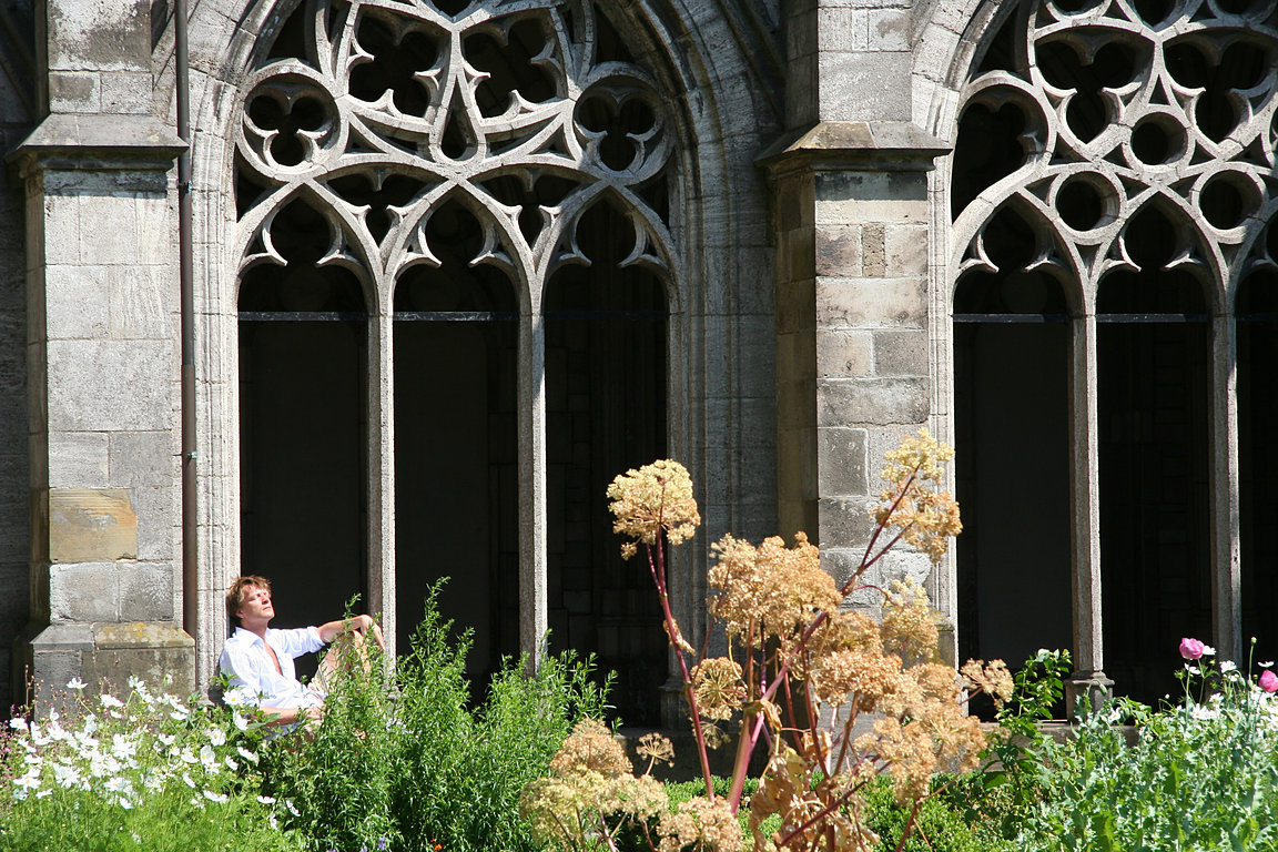 Utrecht, Domkerk - cloister garden