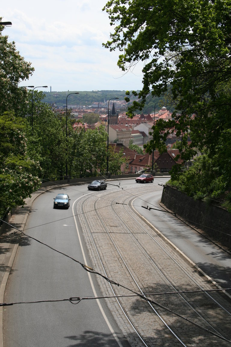 Praha, Chotkova ulice -- Prague, Chotkova Street