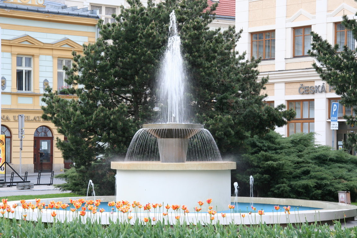 Fontna na nmst v Hranicch - Fountain, Hranice