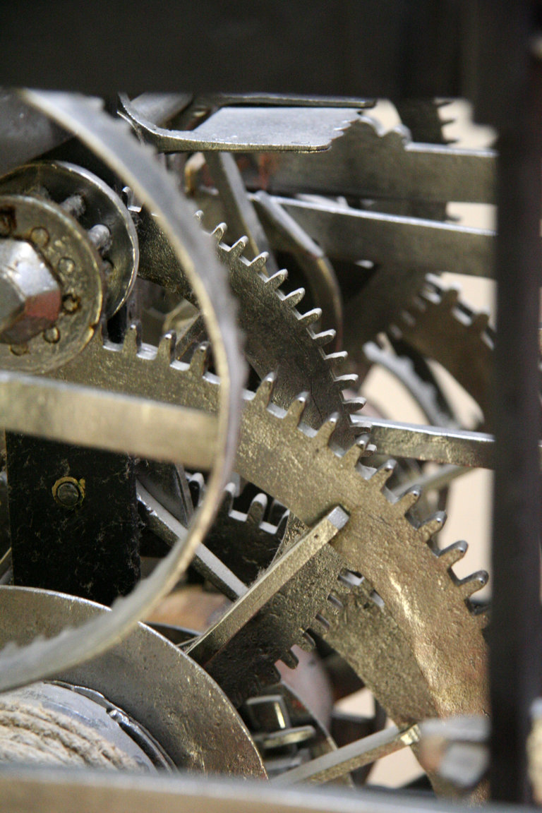 Hodinov stroj, Nrodn technick muzeum, Praha -- Clockwork, taken in National Technical Museum, Prague