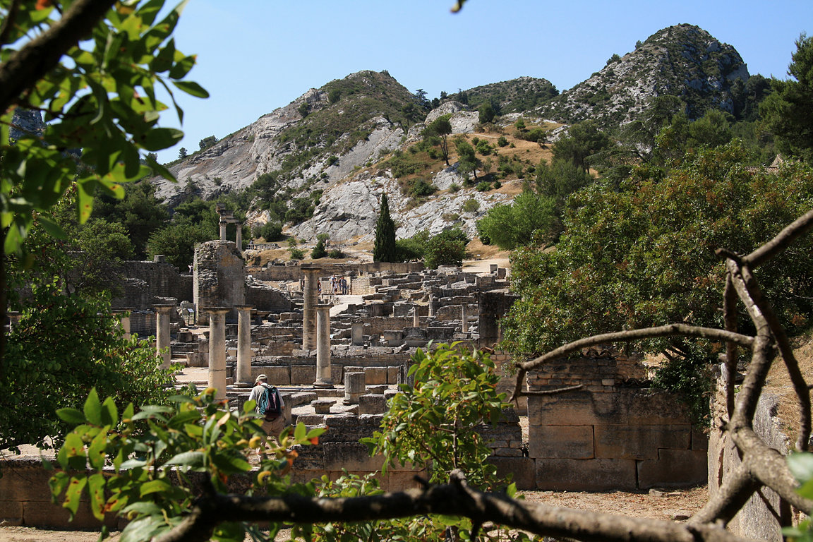 vykopvky mskho msta Glanum (pobl Saint-Rmy-de-Provence)