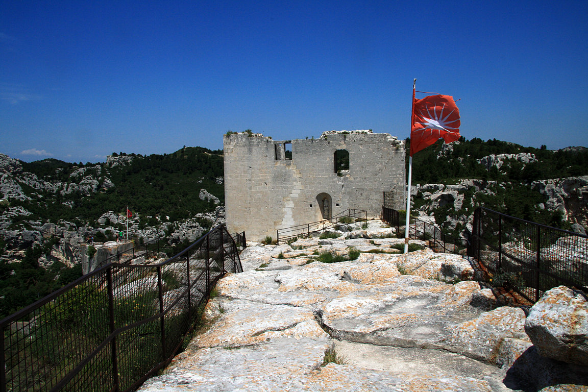 hrad Les Baux