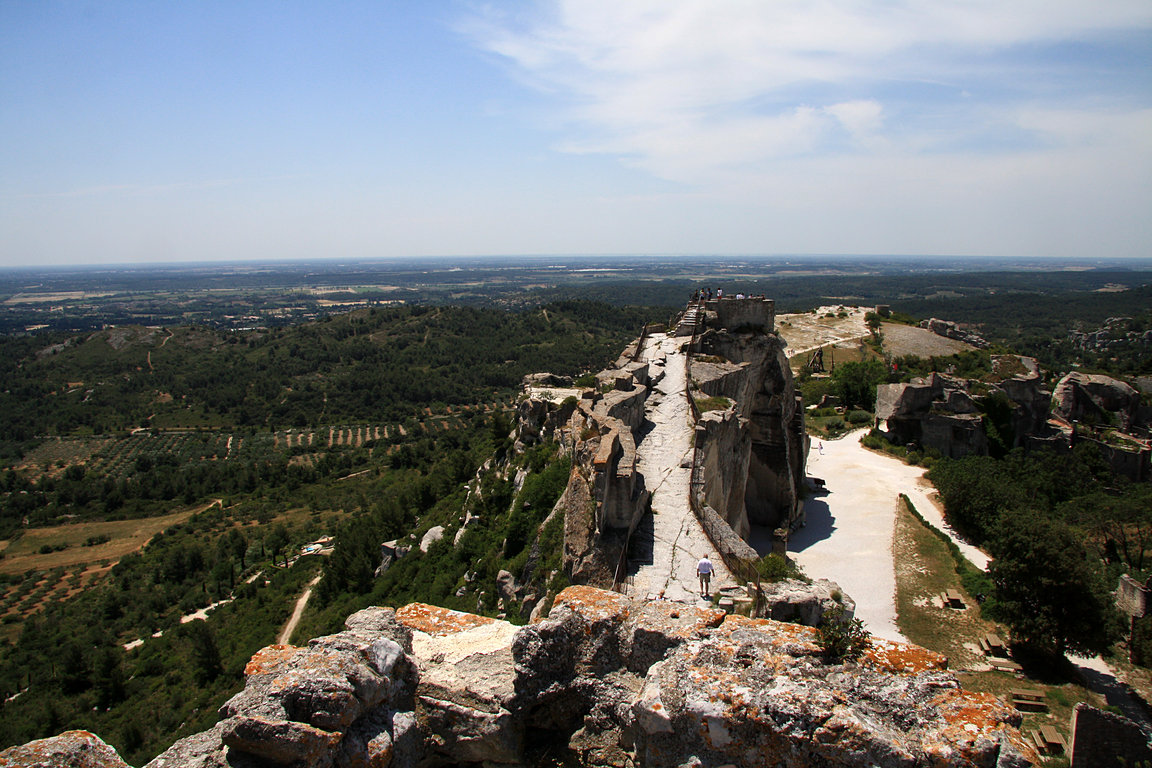 hrad Les Baux