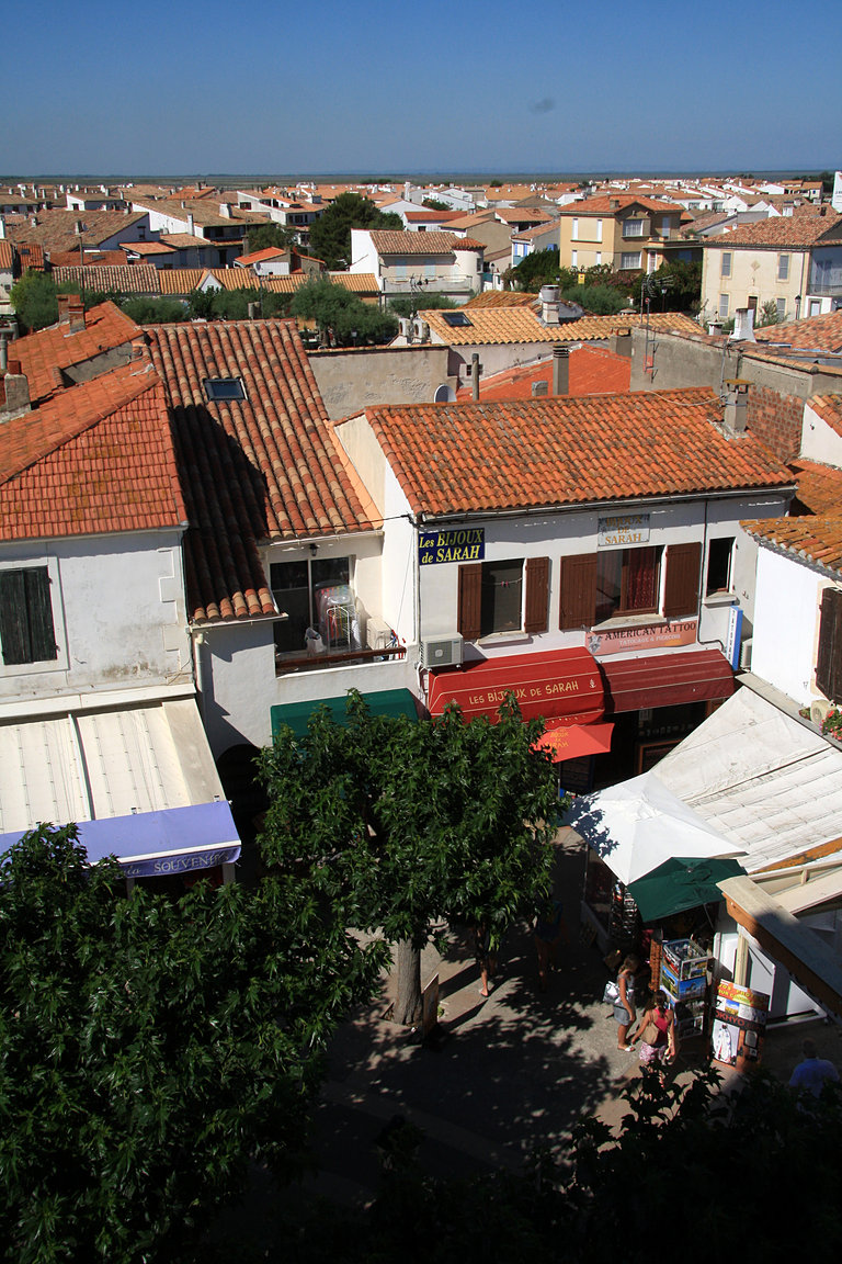 Saintes-Maries-de-la-Mer - jsme na stee kostela