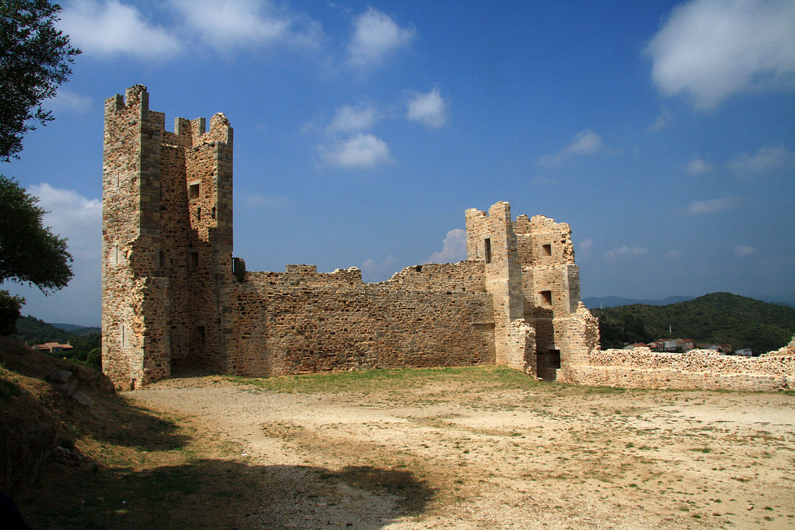 Hyeres - zcenina hradu