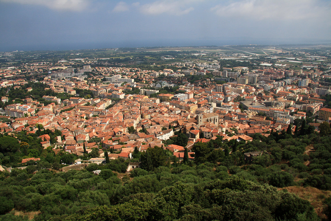 Hyeres - pohled z hradu