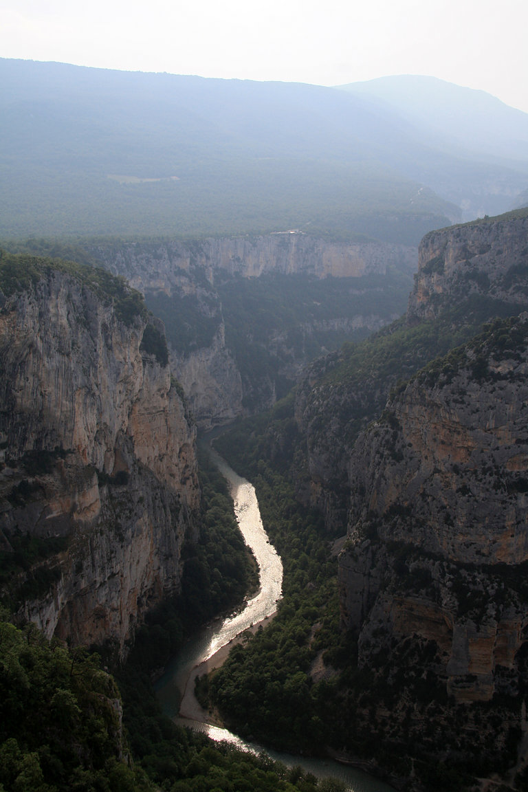 soutsky v parku Verdon