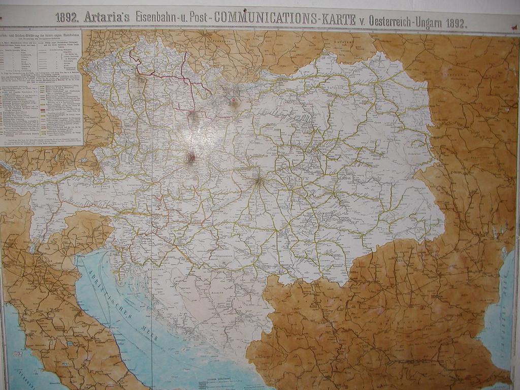 Skanzen Ronov - eleznin pota za Rakouska Uherska